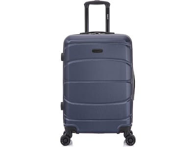 DUKAP SENSE Polycarbonate/ABS Medium Suitcase, Blue (DKSEN00M-BLU)