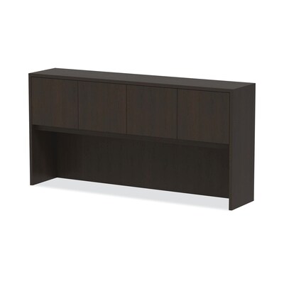 Alera Valencia Series 71 "W Desktop Hutch, Espresso (ALEVA287215ES)