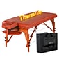 Master Massage Santana Therma-Top LX 31" Red Portable Massage Table (28600)