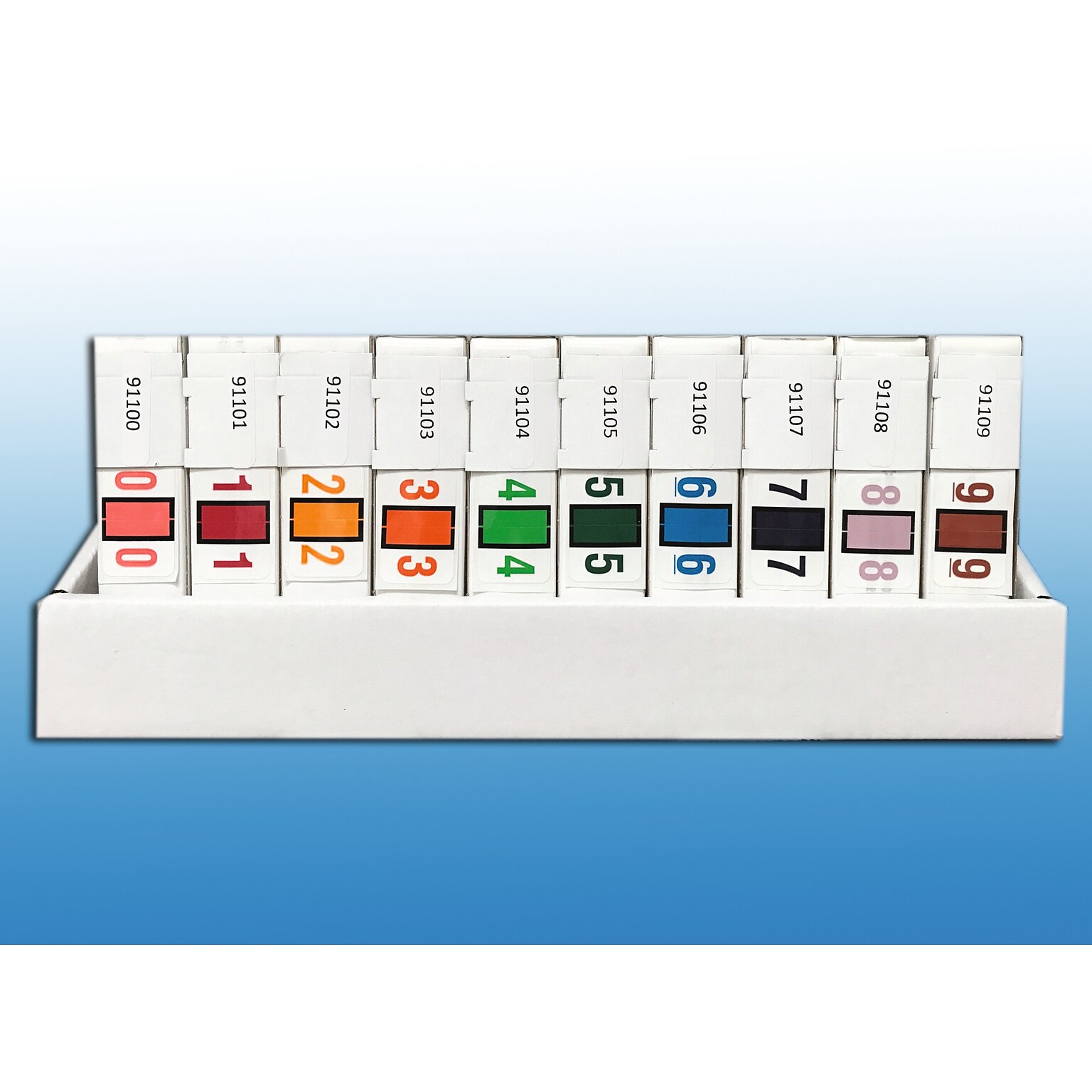 Medical Arts Press Jeter Compatible 5100 Series Numeric Roll Labels, Starter Set