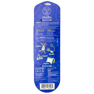 Mobi LIINKLZ Teether, Multicolored, 3/Pack (MGMLKZ1C)