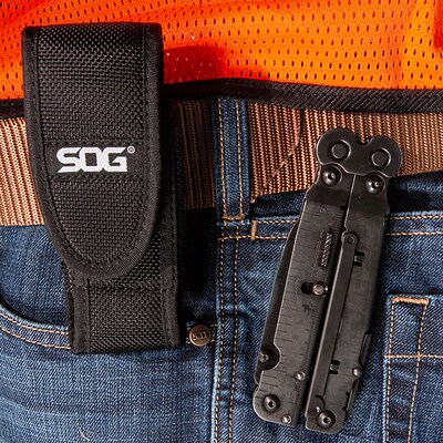 SOG PowerAssist 16-in-1 Multi-Tool with Nylon Pouch (SOG-B66N-CP)