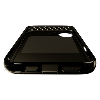cellhelmet Altitude X Series Phone Case for iPhone 16 Plus, Shock Absorbing, Onyx Black (CA-105-BLK)