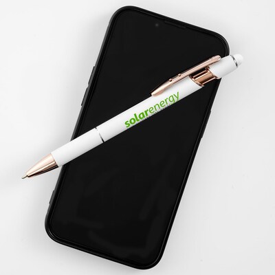 Custom Full Color Ultima Rose Gold Stylus