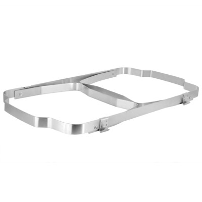 MegaChef 9.5 Qt. Stainless Steel Professional Food Warmer/Buffet Serving Tray, Set of 2 (935122031M)
