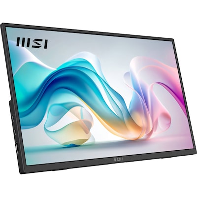 MSI PRO 15.6 FHD IPS 60Hz Portable Monitor, Built-In Speaker, Black (PROMP165E6)