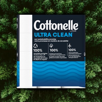 Cottonelle Ultra CleanCare 1-Ply Standard Toilet Paper, 312 Sheets/Roll, 12 Rolls/Case (47804)