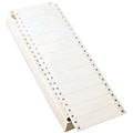 Quill Brand® Dot Matrix 1-Across Address Labels, 4 x 1-7/16, White, 5,000 Labels (Comparable to Avery 4014)