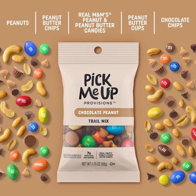 Pick Me Up Provisions™ Chocolate Peanut Trail Mix, 1.75 oz., 48 Bags/Box (PM63388)