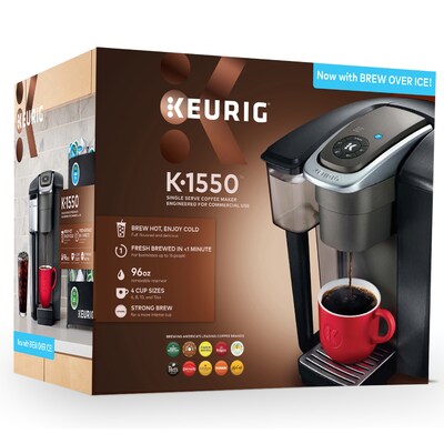 Keurig K-1550 Single Serve Coffee Maker, Black (377949)