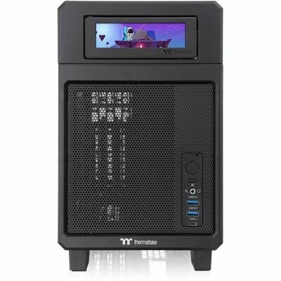 Thermaltake TR100 Mini-ITX Mini Tower Computer Case, Black (CA-11A-00S1NN-00)
