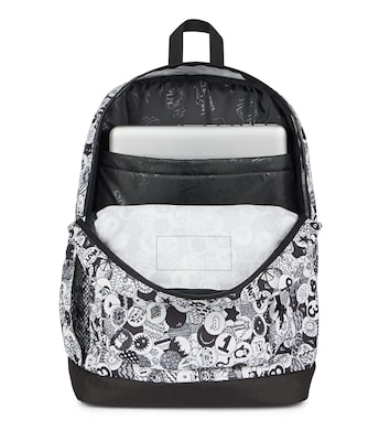 JanSport Cross Town Plus Laptop Backpack, Small, Doodle Dots (JS0A7ZNZA0G)
