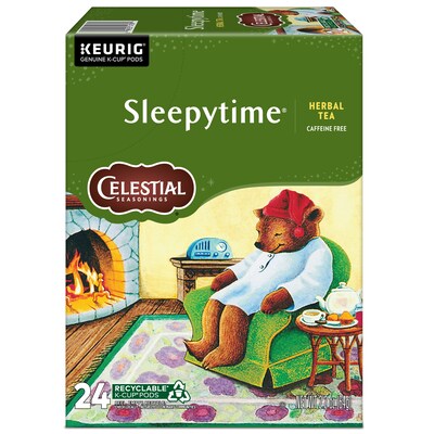 Celestial Seasonings Sleepytime Herbal Tea, Keurig® K-Cup® Pods, 24/Box (14739)