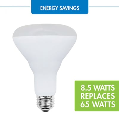 Viribright 8.5 Watts Daylight LED Floodlight Bulb, 8/Box (654697-8)