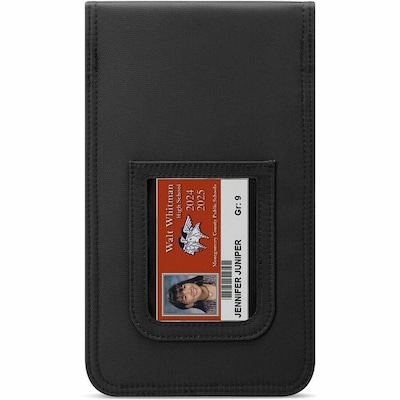 Cellairis CYBERSYSTEM Water Resistant Pouch for All Smartphones, Shock Absorbing, Black (04-0190004)