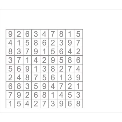 2027 BrownTrout Sudoku 6" x 5" Daily Day-to-Day Calendar, Assorted Colors (9781645917656)