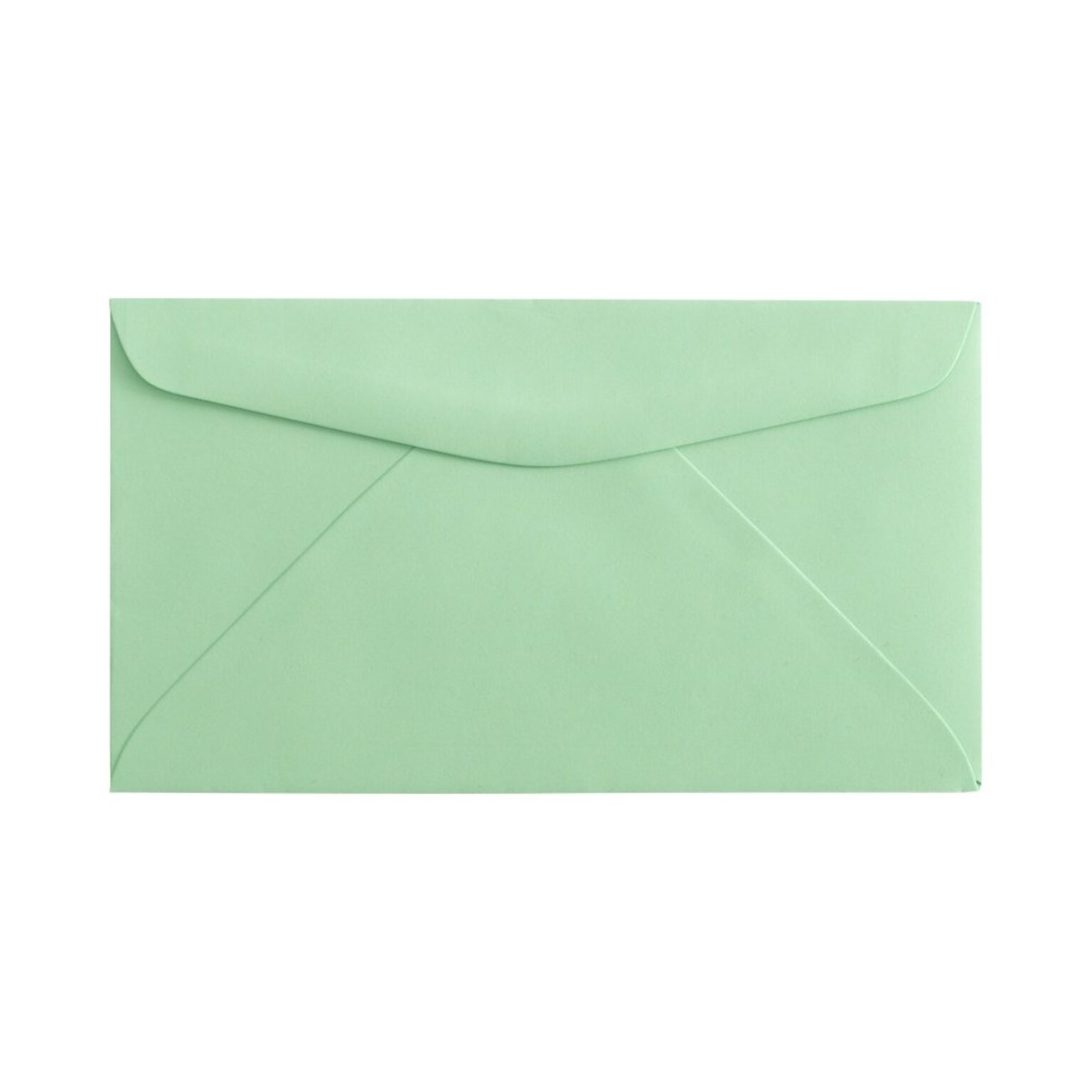 JAM Paper #6 3/4 Business Envelope, 3 5/8 x 6 1/2, Light Green, 500/Box (457611417B)