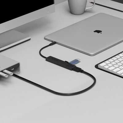 Sabrent 5-Port USB-C Hub, Black (HB-TC5P)