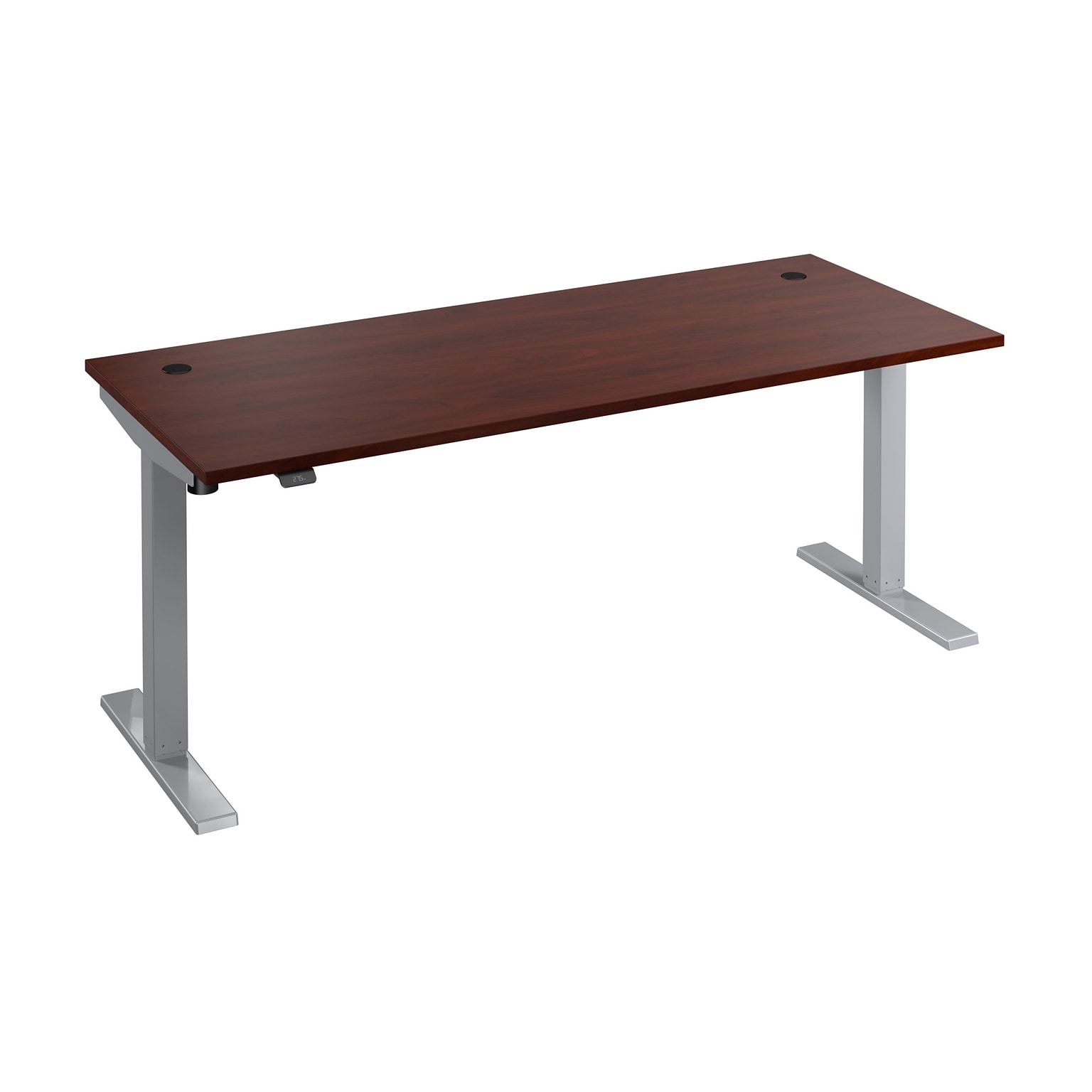 Bush Business Furniture Move 40 Series 72W Electric Height Adjustable Standing Desk, Hansen Cherry/Cool Gray (M4S7230HCSK)
