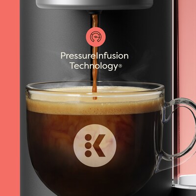 Keurig K-Crema 9-Cups Single Serve & Automatic Drip Coffee Maker, Black (5000380920)