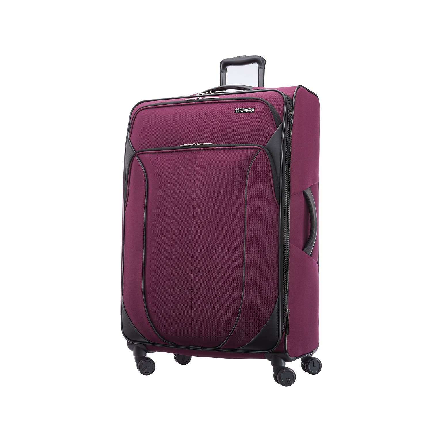 American Tourister 4 Kix 2.0 32.5 Suitcase, 4-Wheeled Spinner, Purple Orchid (142354-2011)