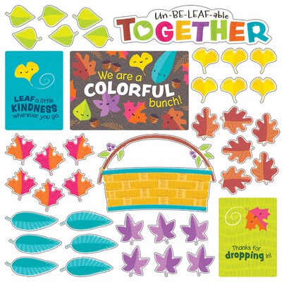 Trend Enterprises Awesome Autumn Learning Set, 69 Pieces/Set (T-19021)