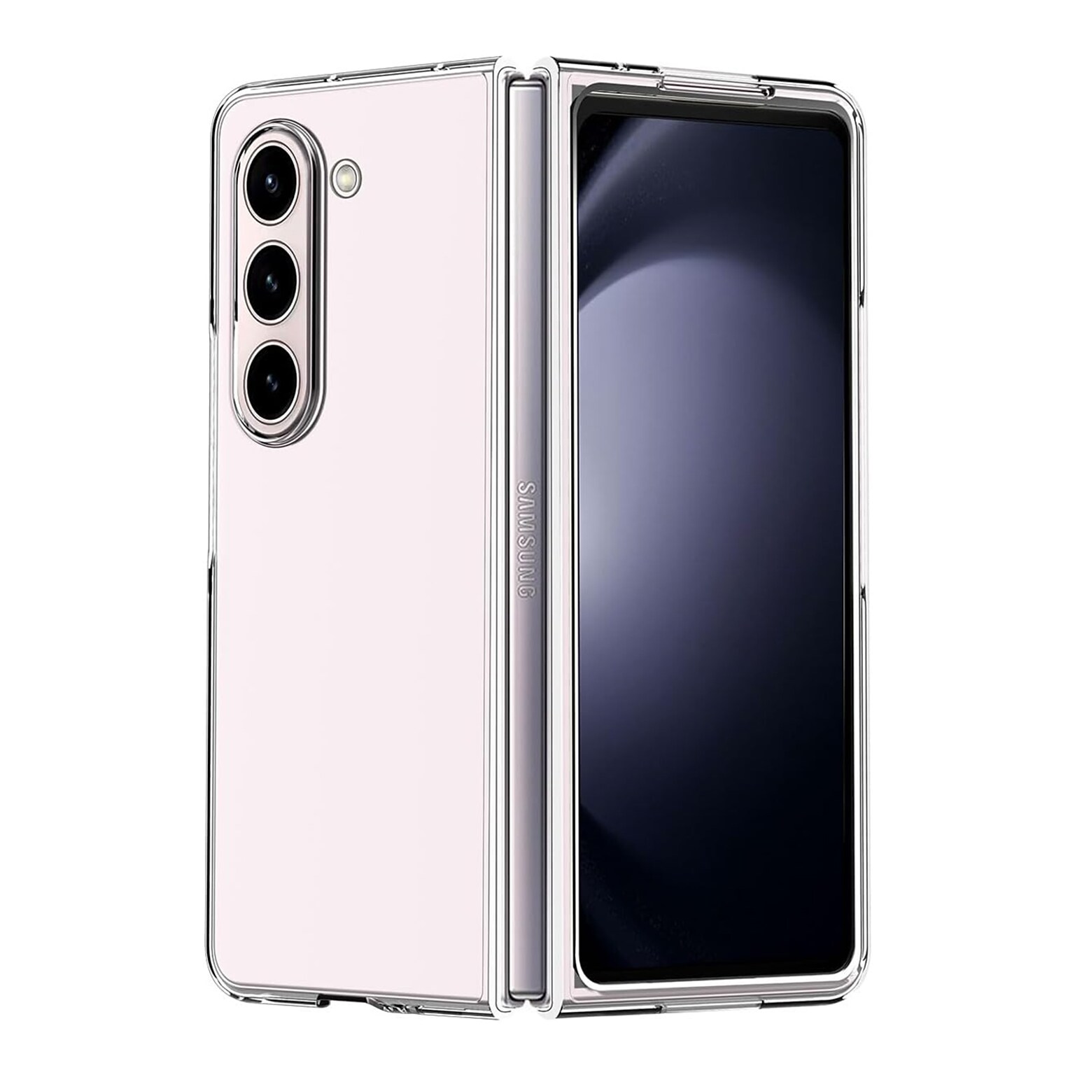 SaharaCase Venture Phone Case for Samsung Galaxy Z Fold6, Shock Absorbing, Clear (CP00593)