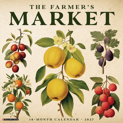 2027 Willow Creek Farmers Market  12 x 12 Monthly Wall Calendar (60216)