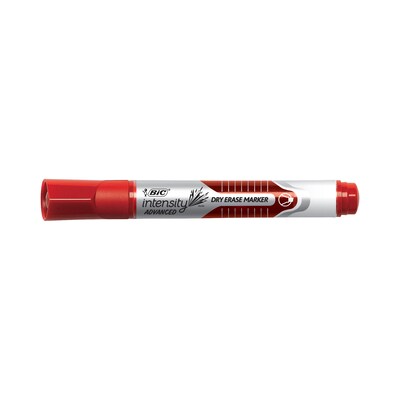 BIC Intensity Advanced Tank Dry Erase Markers, Chisel Tip, Assorted Colors, 4/Pack (GELITP41-AST)