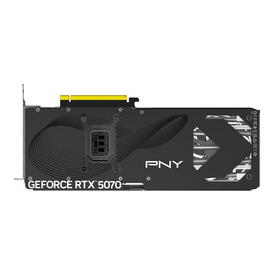 PNY NVIDIA GeForce RTX 5070 OC Triple Fan PCIe 5.0 12GB GDDR7 Gaming Graphics Card, 2325 MHz Core, Black (VCG507012TFXPB1-O)
