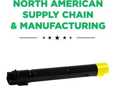 Clover Imaging Group Remanufactured Yellow Standard Yield Toner Cartridge Replacement for Xerox 006R01700