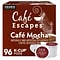 Cafe Escapes Mocha Coffee Keurig® K-Cup® Pods, 96/Carton (68037)