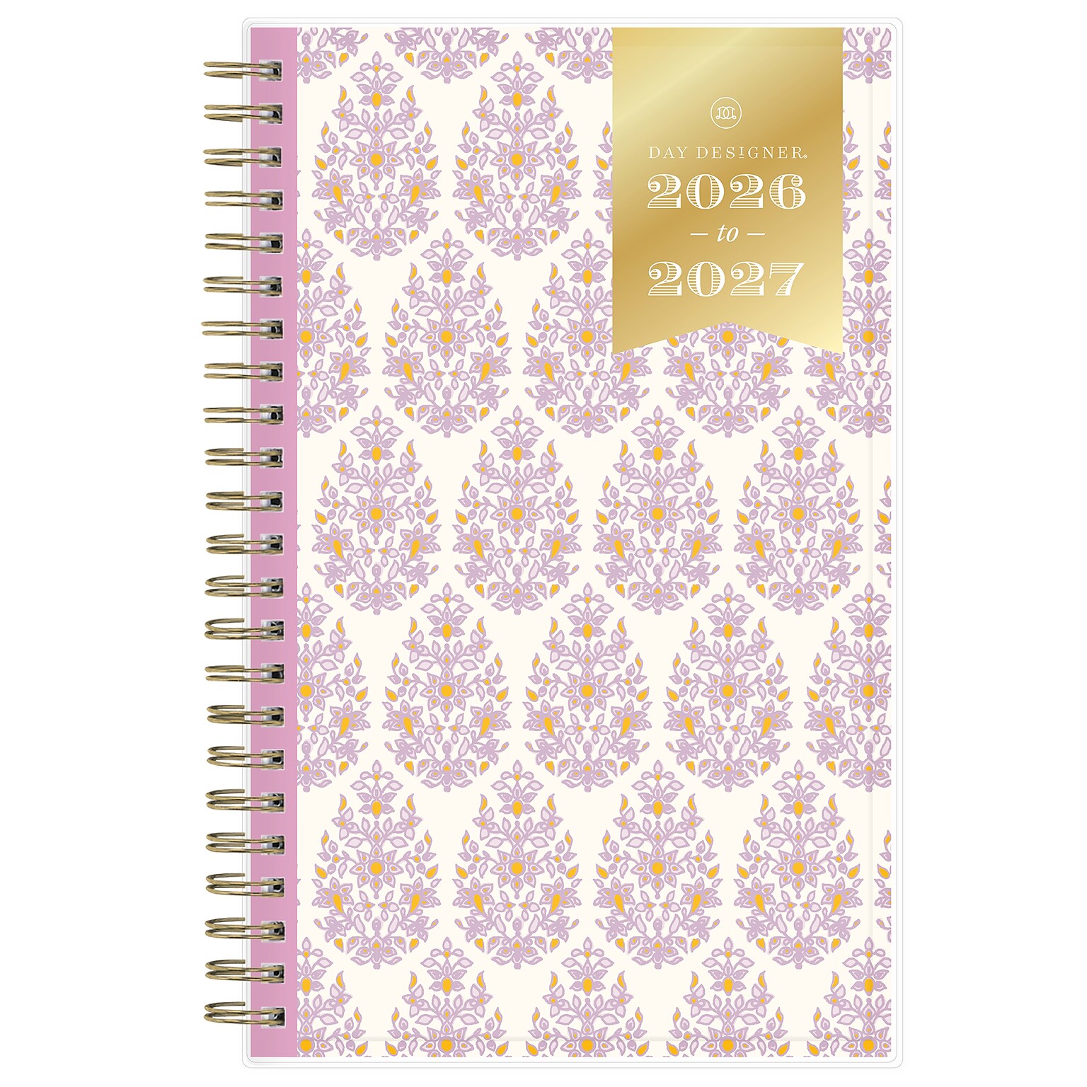 2026-2027 Blue Sky Day Designer Kerridge Lilac 5 x 8 Academic Year Weekly & Monthly Planner, Plastic Cover (158167)