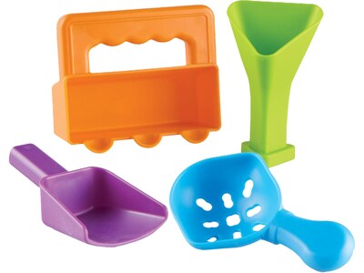 Learning Resources Helping Hands Sensory Scoops, Assorted Colors, 4/Pack (LERa5567)