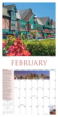 2025 Willow Creek New England 12" x 12" Monthly Wall Calendar (44155)