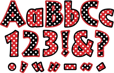 Barker Creek Just Dotty Designer Bulletin Board Set, 477/Pack (BCP3570)