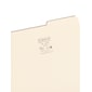 Smead File Folders, 2/5-Cut Tab, Letter Size, Manila, 100/Box (10385)