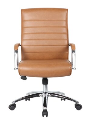 Boss Vinyl Executive Conference Chair, Caramel (B696CRB-CML)