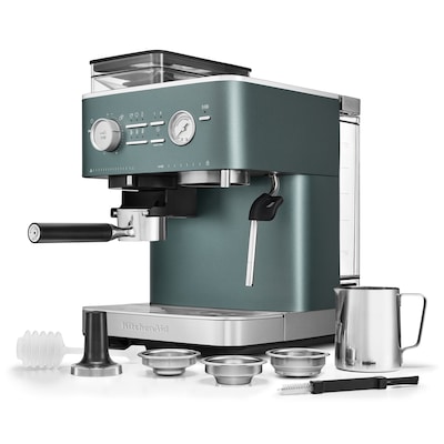 KitchenAid Pump/Automatic Espresso Machine, Juniper (KES6551JP)