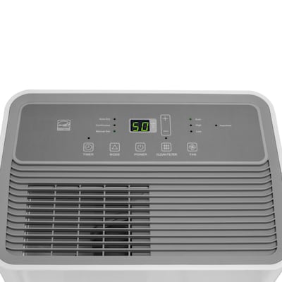 Hisense 50-Pint Dehumidifier, 3-Speed, Covers up to 4500 sq. ft., White (ADH50K26)
