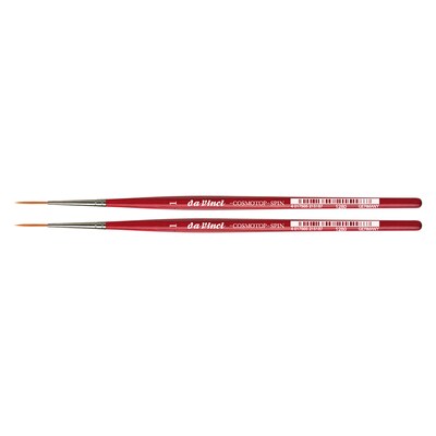 da Vinci COSMOTOP-SPIN Mixed Media Synthetic Bristle, Rigger Brushes, 2/Pack (DVXVA12801-2)