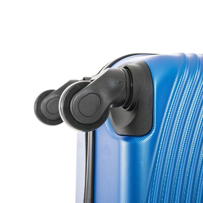DUKAP Inception 22.04" Hardside Suitcase, 4-Wheeled Spinner, TSA Checkpoint Friendly, Blue (DKINC00S-BLU)
