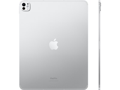 Apple iPad Pro 13 Tablet, 256GB, Wi-Fi + Cellular, Silver (MVXT3LL/A)