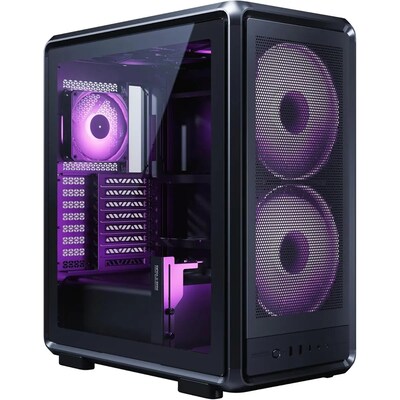 Cooler Master Frame 500 ATX Mid-Tower Computer Case, Black (MF500M-KHNN-S01)