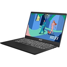 MSI Modern 14 C12M-495US 14 Laptop, Intel Core i3-1215U, 8GB Memory, 512GB SSD, Windows 11 (MOD1412