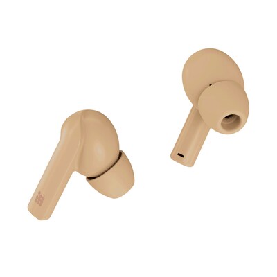 Cubitt Gen 2 Wireless Active Noise Canceling Earbuds, Bluetooth, Beige (CTEG2-9)