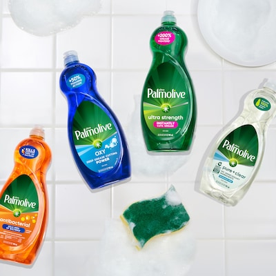 Palmolive Ultra Pure + Clear Liquid Dish Soap, Spring Fresh Scent, 32.5 oz. (US04272A)