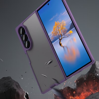 SaharaCase Venture Series Slim Case for Galaxy Z Fold7, Purple Orchid (CP00876)