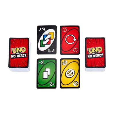 Mattel UNO Show em No Mercy Card Game (HWV18)
