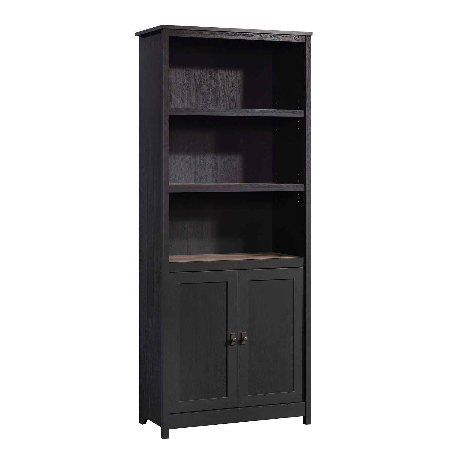 Sauder Cottage Road 71H 5-Shelf Bookcase, Raven Oak (431262)